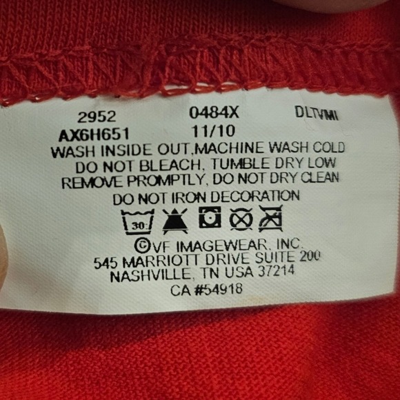 Philadelphia Phillies Roy Halladay 34 Baseball Jersey T Shirt Mens Large Red MLB - Picture 4 of 5